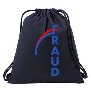 Fraud Anti Biden Drawstring Bag