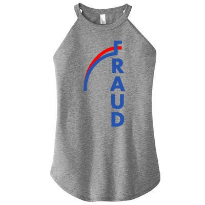 Fraud Anti Biden Women’s Perfect Tri Rocker Tank