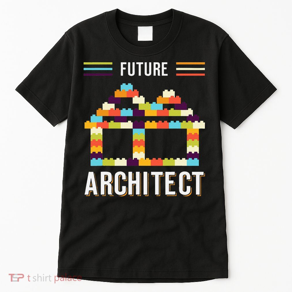 Future Architect Building Blocks Brick Gift for Cute  Tall T-Shirt
