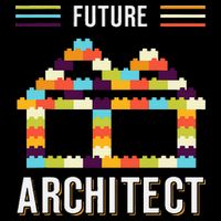 Future Architect Building Blocks Brick Gift for Cute  7-Panel Snapback Hat