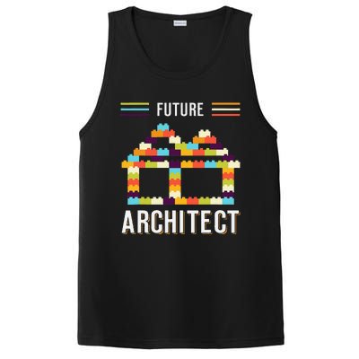 Future Architect Building Blocks Brick Gift for Cute  PosiCharge Competitor Tank