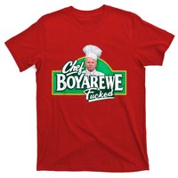 Funny Anti Biden Shirt Chef Boyarewe Fucked Gift Chef BOYAREWE Fucked T-Shirt