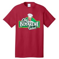 Funny Anti Biden Shirt Chef Boyarewe Fucked Gift Chef BOYAREWE Fucked Tall T-Shirt