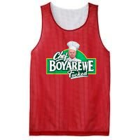 Funny Anti Biden Shirt Chef Boyarewe Fucked Gift Chef BOYAREWE Fucked Mesh Reversible Basketball Jersey Tank