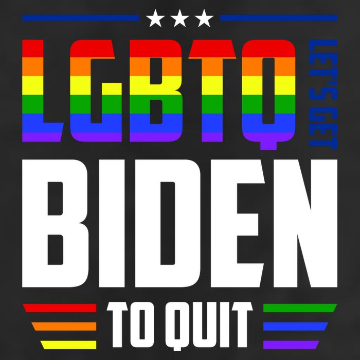 Funny Anti Biden LGBTQ Lets Get Biden To Quit Adult Drive Performance Visor