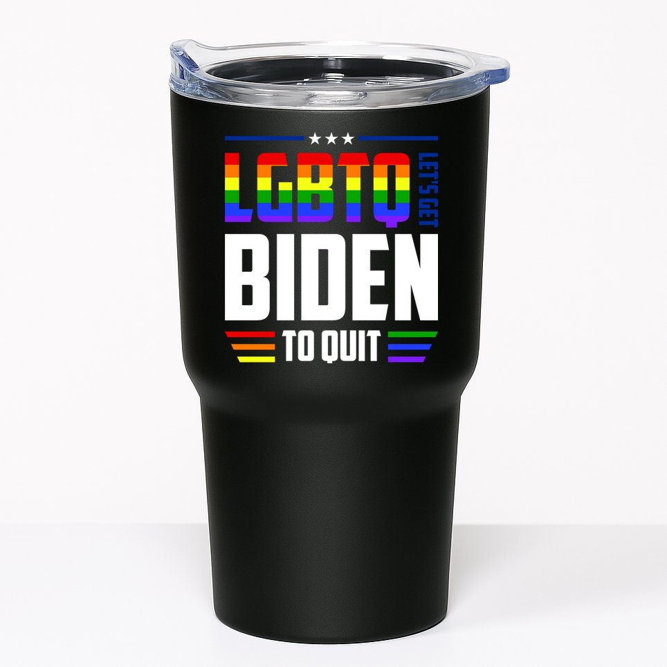 Funny Anti Biden LGBTQ Lets Get Biden To Quit Tumbler