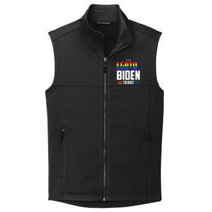 Funny Anti Biden LGBTQ Lets Get Biden To Quit Collective Smooth Fleece Vest