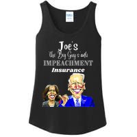 Funny Anti Biden Harris The Big Guy Impeachment Insurance Ladies Essential Tank