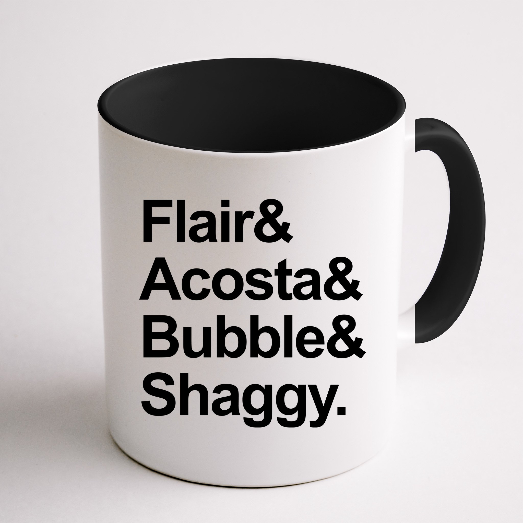 Flair Acosta Bubble And Shaggy Mug