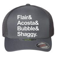 Flair Acosta Bubble And Shaggy Flexfit Unipanel Trucker Cap