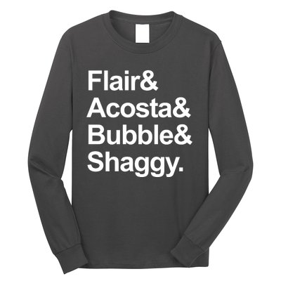 Flair Acosta Bubble And Shaggy Long Sleeve Shirt