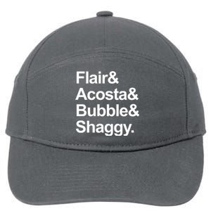 Flair Acosta Bubble And Shaggy 7-Panel Snapback Hat