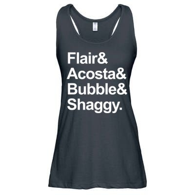 Flair Acosta Bubble And Shaggy Ladies Essential Flowy Tank