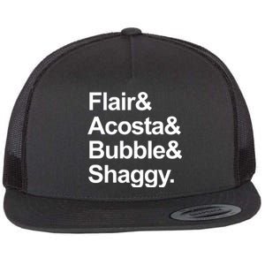 Flair Acosta Bubble And Shaggy Flat Bill Trucker Hat