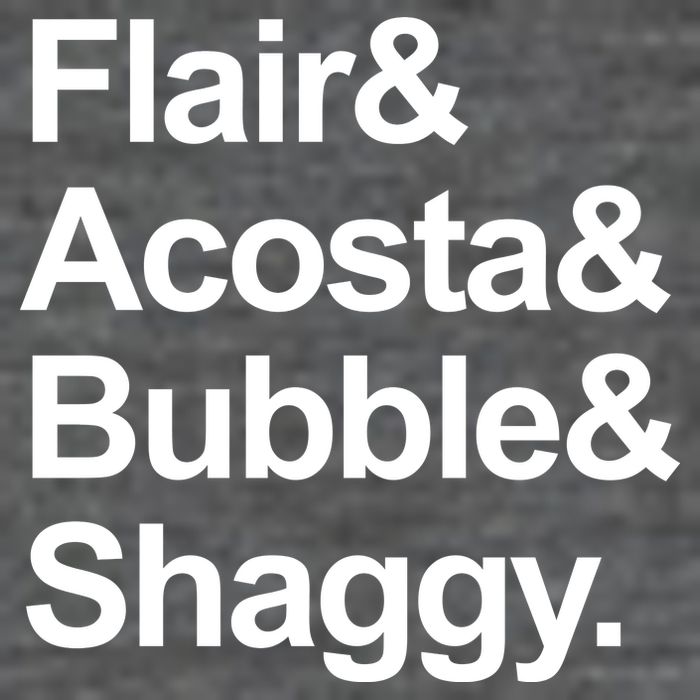 Flair Acosta Bubble And Shaggy Magnet