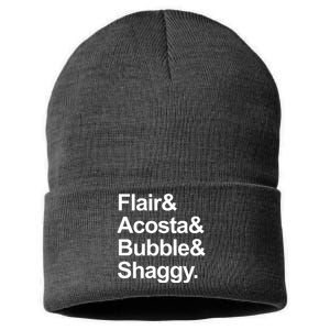 Flair Acosta Bubble And Shaggy Sustainable Knit Beanie