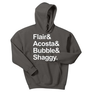 Flair Acosta Bubble And Shaggy Kids Hoodie