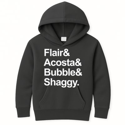 Flair Acosta Bubble And Shaggy Kids Hoodie