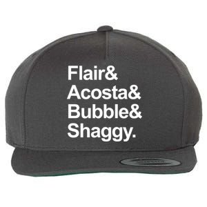 Flair Acosta Bubble And Shaggy Wool Snapback Cap