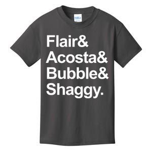 Flair Acosta Bubble And Shaggy Kids T-Shirt