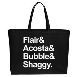 Flair Acosta Bubble And Shaggy Cotton Canvas Jumbo Tote