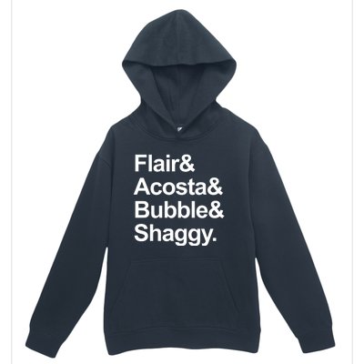 Flair Acosta Bubble And Shaggy Urban Pullover Hoodie