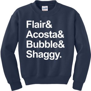 Flair Acosta Bubble And Shaggy Kids Sweatshirt