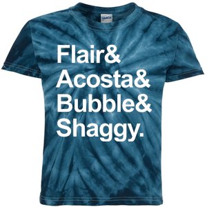 Flair Acosta Bubble And Shaggy Kids Tie-Dye T-Shirt