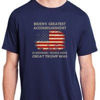 Funny Anti Biden BidenS Greatest Accomplishment Is Adult ChromaSoft Performance T-Shirt