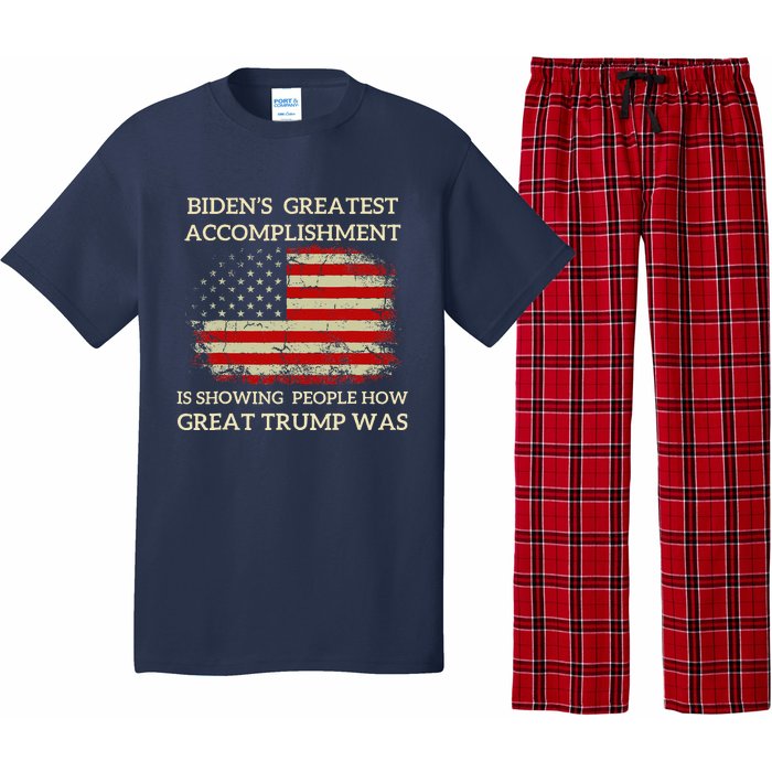 Funny Anti Biden BidenS Greatest Accomplishment Is Pajama Set