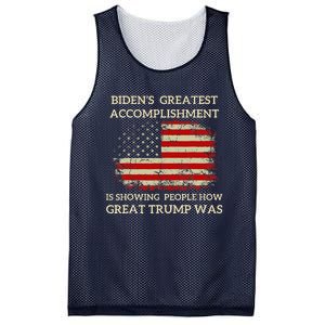 Funny Anti Biden BidenS Greatest Accomplishment Is Mesh Reversible Basketball Jersey Tank