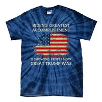 Funny Anti Biden BidenS Greatest Accomplishment Is Tie-Dye T-Shirt