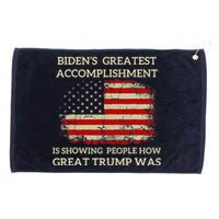 Funny Anti Biden BidenS Greatest Accomplishment Is Grommeted Golf Towel