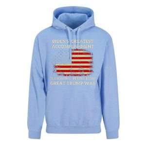 Funny Anti Biden BidenS Greatest Accomplishment Is Unisex Surf Hoodie