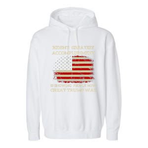 Funny Anti Biden BidenS Greatest Accomplishment Is Garment-Dyed Fleece Hoodie