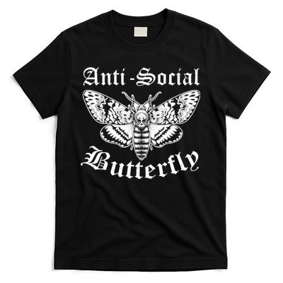 Funny Antisocial Butterfly Design, Introvert Humor T-Shirt