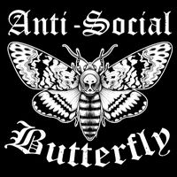 Funny Antisocial Butterfly Design, Introvert Humor Bucket Hat