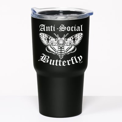 Funny Antisocial Butterfly Design, Introvert Humor Tumbler