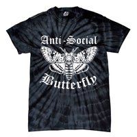 Funny Antisocial Butterfly Design, Introvert Humor Tie-Dye T-Shirt