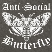 Funny Antisocial Butterfly Design, Introvert Humor Cotton Canvas Backpack