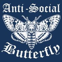 Funny Antisocial Butterfly Design, Introvert Humor Infant Baby Jersey Bodysuit