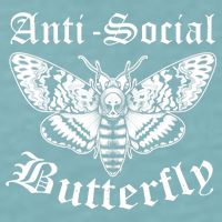 Funny Antisocial Butterfly Design, Introvert Humor Sueded Cloud Jersey T-Shirt
