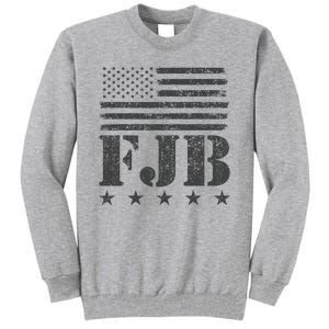 FJB Anti Biden American Flag Tall Sweatshirt