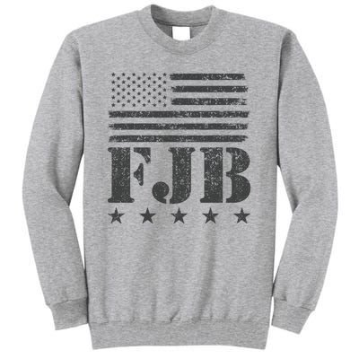 FJB Anti Biden American Flag Tall Sweatshirt