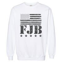 FJB Anti Biden American Flag Garment-Dyed Sweatshirt