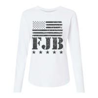 FJB Anti Biden American Flag Womens Cotton Relaxed Long Sleeve T-Shirt