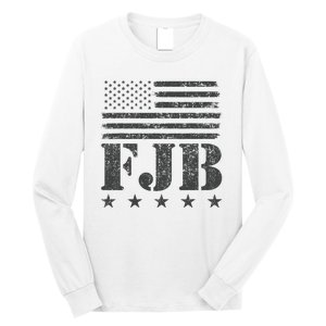 FJB Anti Biden American Flag Long Sleeve Shirt