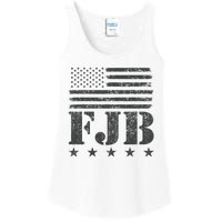 FJB Anti Biden American Flag Ladies Essential Tank