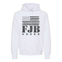 FJB Anti Biden American Flag Premium Hoodie