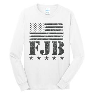 FJB Anti Biden American Flag Tall Long Sleeve T-Shirt